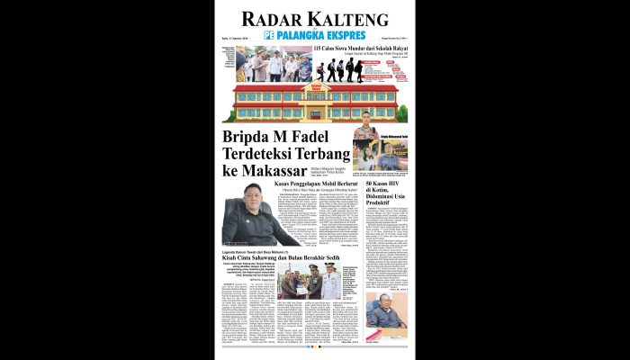Radar Kalteng Koran, Rabu 27 Agustus 2025