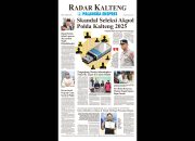 Radar Kalteng Koran, Selasa 19 Agustus 2025
