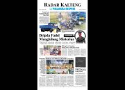 Radar Kalteng Koran, Selasa 26 Agustus 2025