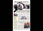 Radar Kalteng, Jumat 13 Maret 2026
