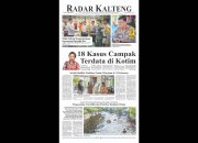 Radar Kalteng, Kamis 26 Maret 2026
