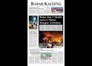 Radar Kalteng, Kamis 23 April 2026