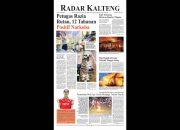 Radar Kalteng, Senin 25 Mei 2026