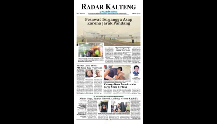 Radar Kalteng, Rabu 07 Oktober 2026