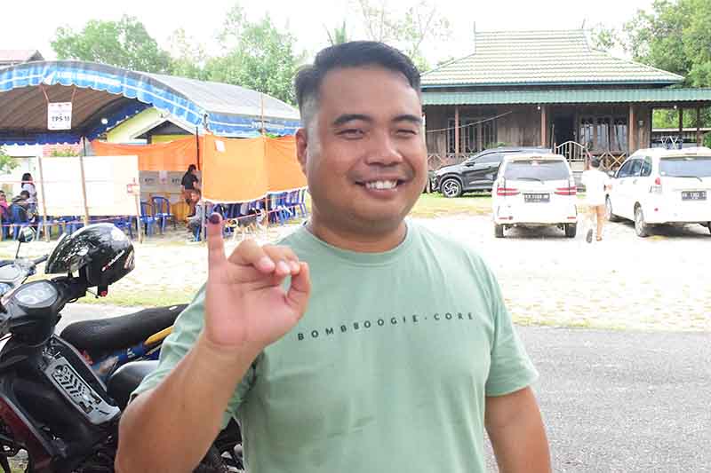 Anggota DPRD Kabupaten Gumas Hermanto.