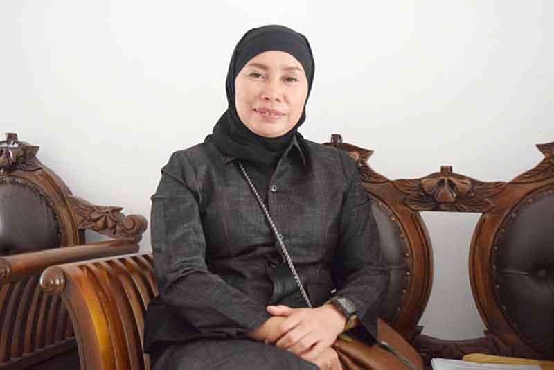 Anggota DPRD Kabupaten Gumas, Sahriah.