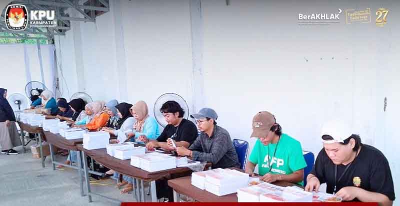 Logistik Pilkada di Kobar Hampir Rampung
