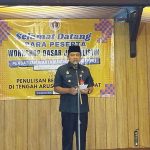 PWI Kobar Gelar Workshop Dasar Jurnalistik, Pj. Bupati Kemampuan Menulis Berita Penting di Tengah Arus Informasi 
