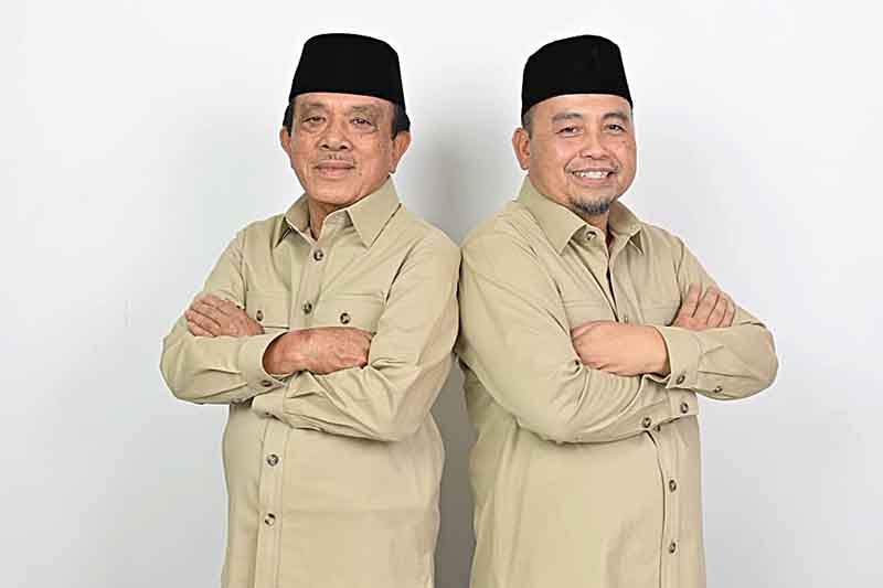 Pasangan Calon Gubernur Kalteng Nomor urut 4 Abdul Razak dan Sri Suwanto (ASRI)