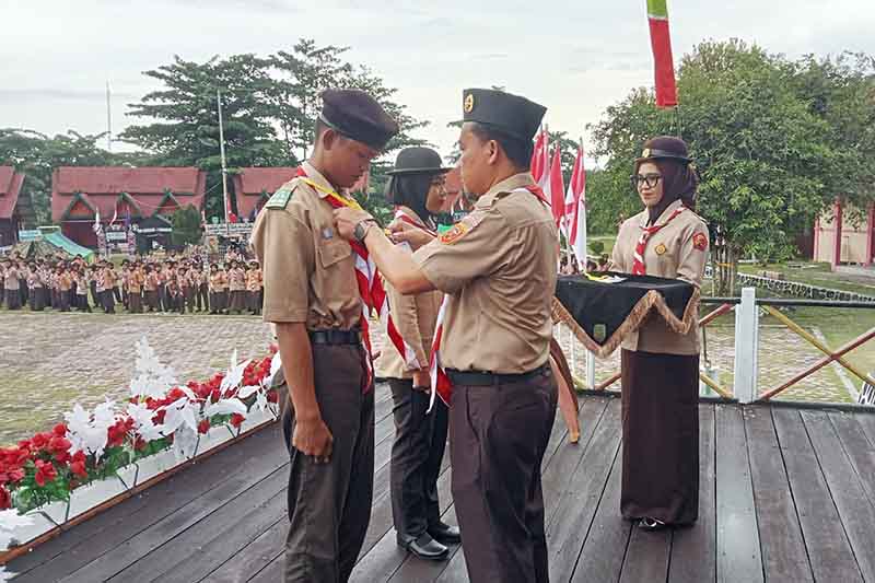 Pj Bupati Buka Kemah Besar Pramuka