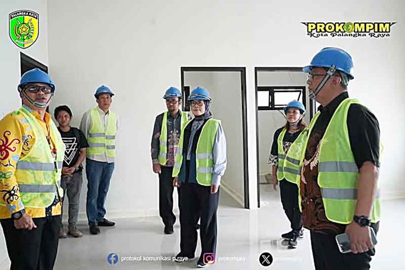 Pj Walikota Tinjau Pembangunan RSUD 