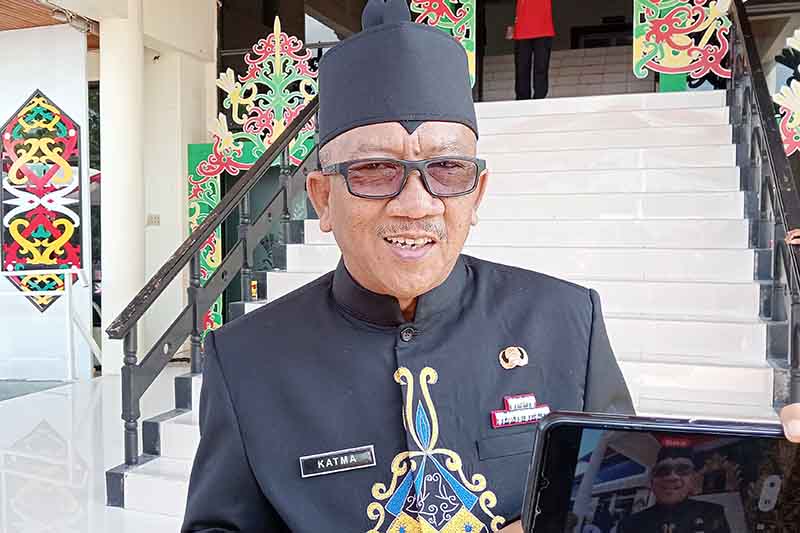 Plt Sekda Kalteng sekaligus Ketua Desk Pilkada Kalteng, Katma F. Dirun