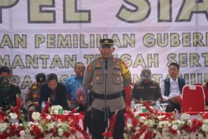 Polres Seruyan Gelar Apel Siaga Pengawasan Pilkada