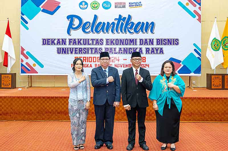 Rektor Lantik Dekan Fakultas Ekonomi dan Bisnis