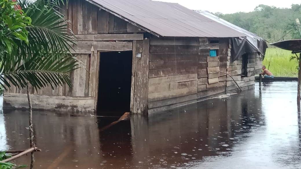 Usai Pilkada, Satu Desa di Kotim Banjir