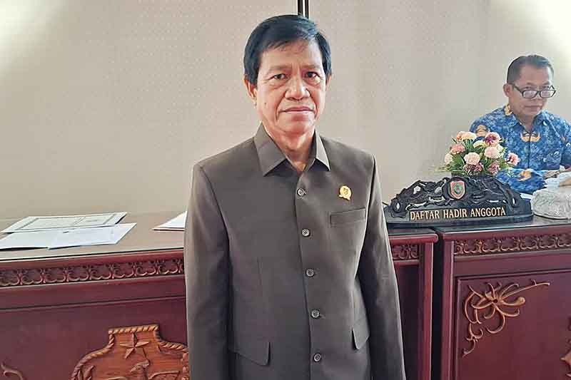 Anggota DPRD Kalimantan Tengah, Agie.