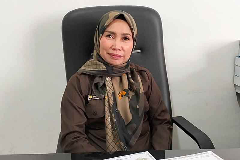 Anggota DPRD Gumas Sahriah SPd.