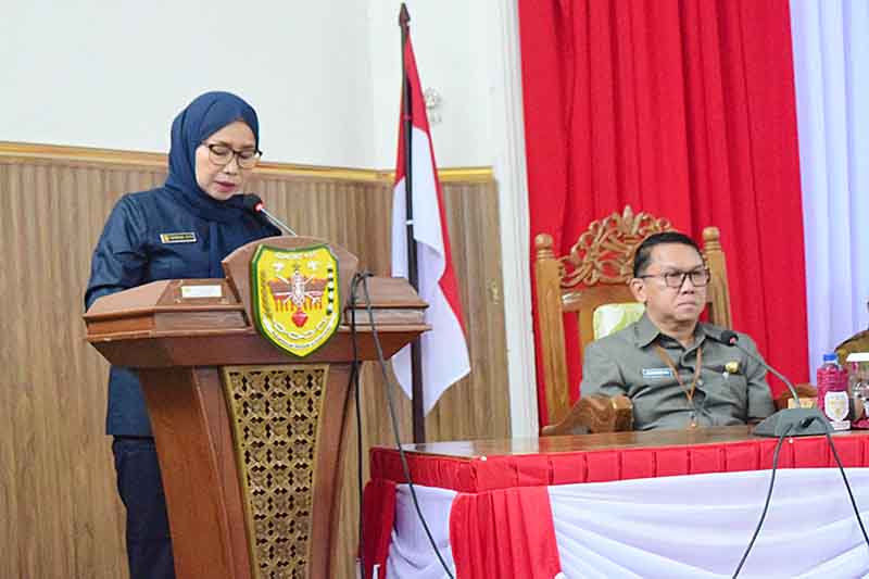 Anggota DPRD Gumas Sahriah.