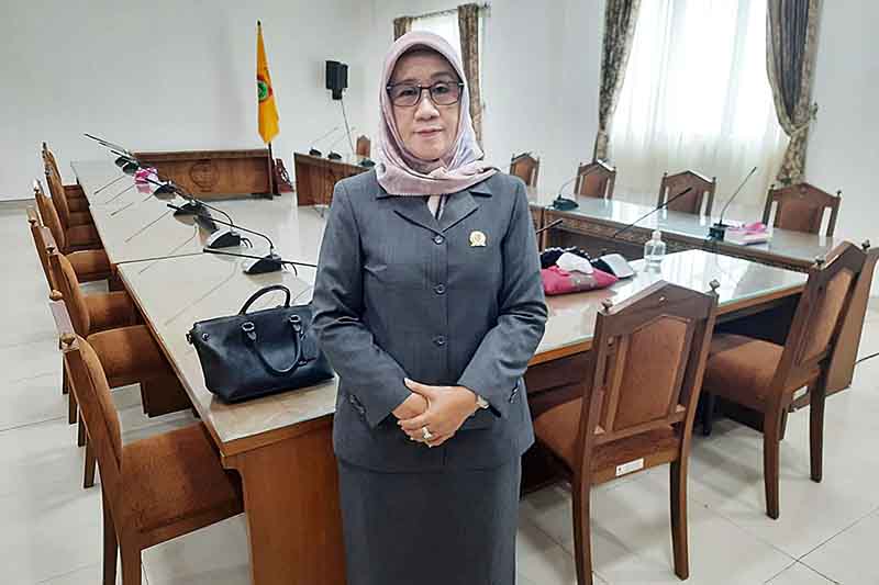 Anggota DPRD Kalteng, Siti Nafsiah.