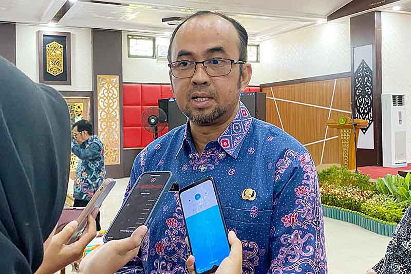 Asisten Perekonomian dan Pembangunan Sekretariat Daerah kota Palangka Raya, Luis Eveli