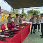 Cegah Pelanggaran, Senpi Anggota Polres Kapuas Diperiksa
