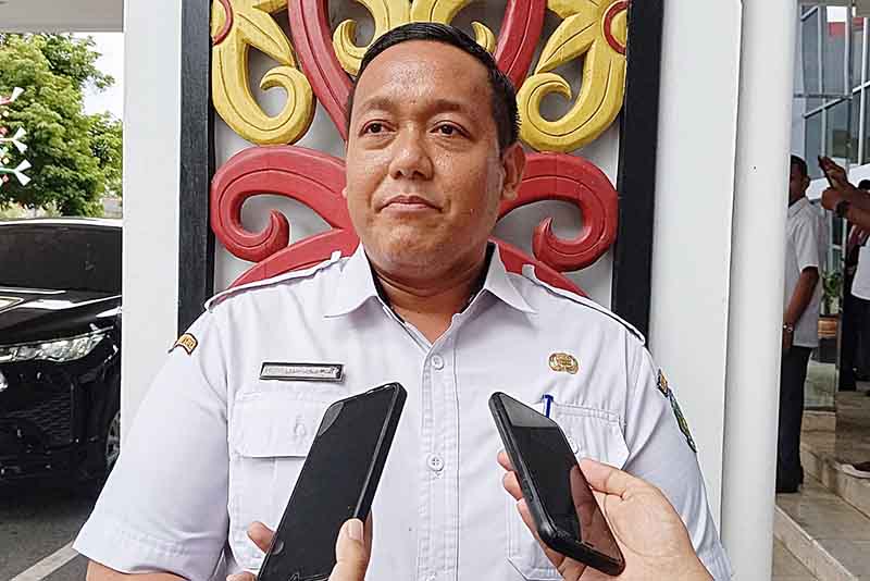 Dedi Purwantoro saat dibincangi awak media
