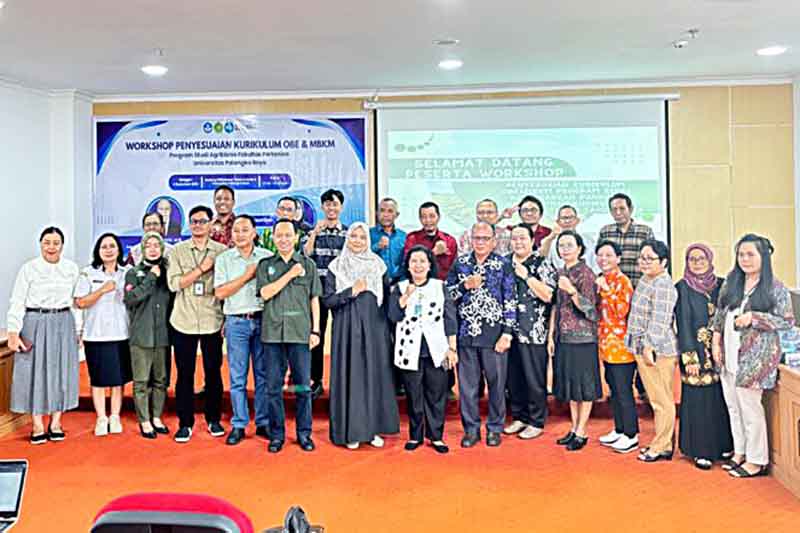Faperta Gelar Workshop Penyesuaian Kurikulum OBE dan MBKM
