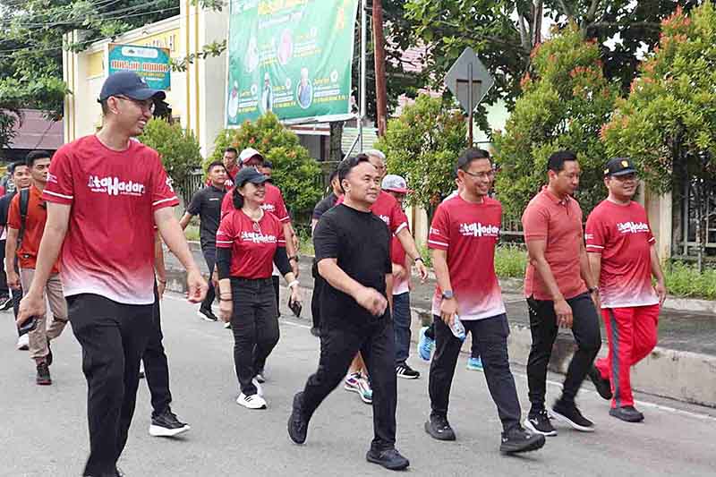 Gubernur Ikuti Fun Run dan Edukasi Anti Narkoba
