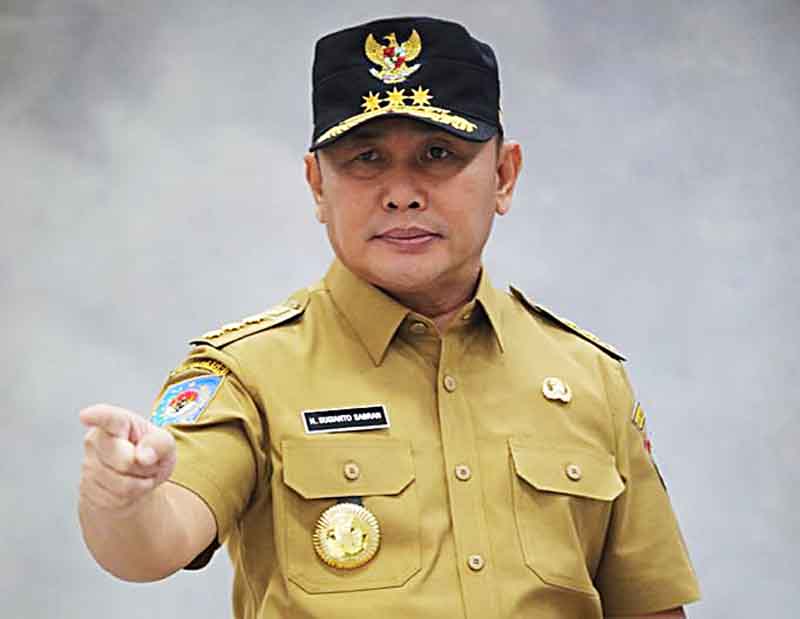 Gubernur Kalteng H Sugianto Sabran.