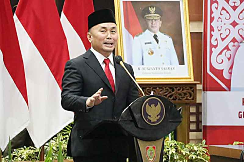 Gubernur Kalteng Sugianto Sabran