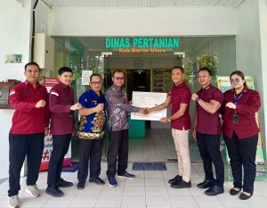 ‘Beras Talun Koyem’ Resmi Terdaftar, Kanwil Kemenkumham Kalteng Serahkan Sertifikat Indikasi Geografi