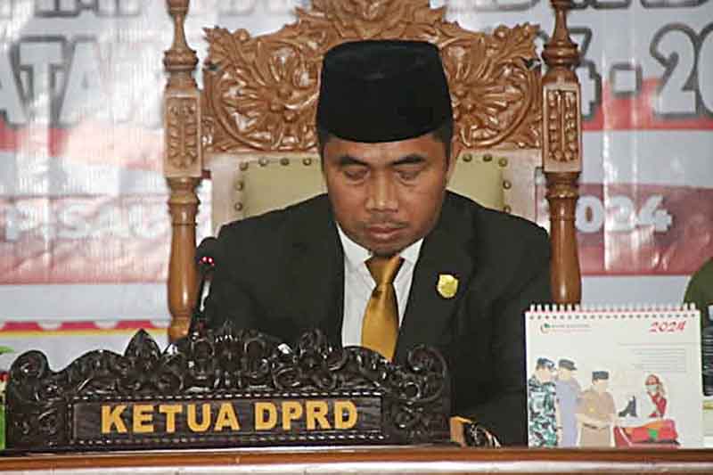 Ketua DPRD Pulpis, Tendean Indra Bella.