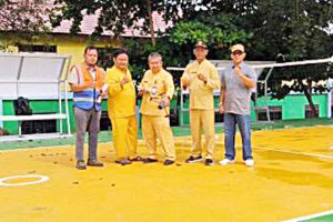 Lapangan Sepak Takraw Tarmili Resmi Digunakan 