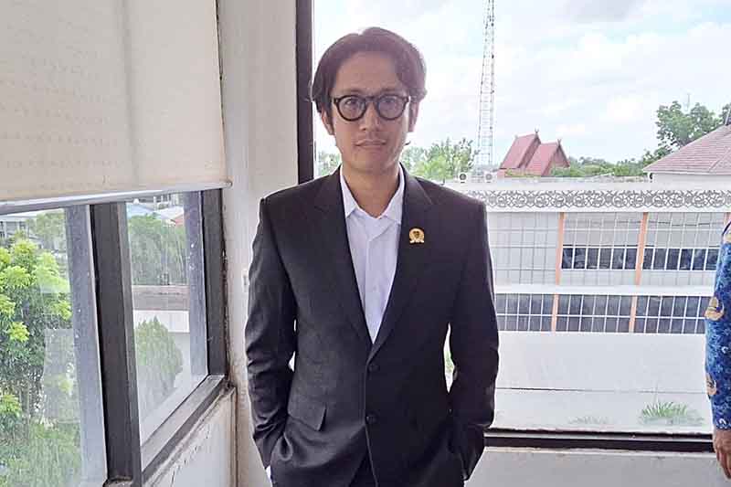 Anggota DPRD Kalimantan Tengah, Okki Maulana.
