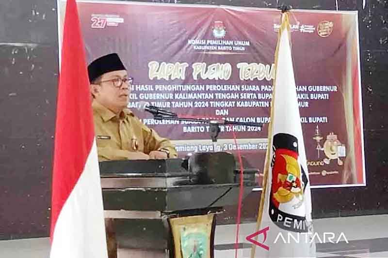 Pj Bupati Apresiasi Partisipasi Jumlah Pemilih di Pilkada 2024