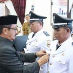Pj Bupati Lantik Penjabat Kades dan Anggota BPD