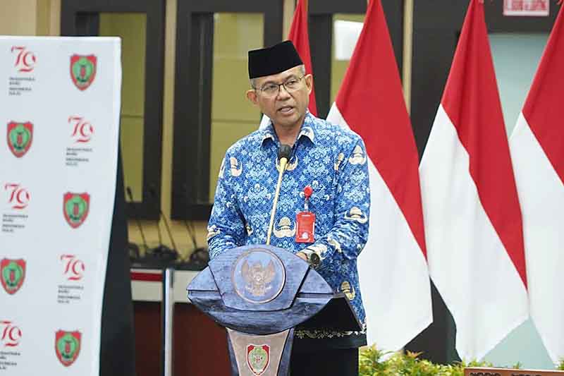 Plh Sahli Gubernur Pemkumpol, Akhmad Husain
