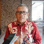 Plt Sekda Kalteng, Katma F Dirun saat diwawancarai awak media
