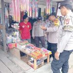 Polsek Kahayan Hilir Awasi Peredaran Kembang Api