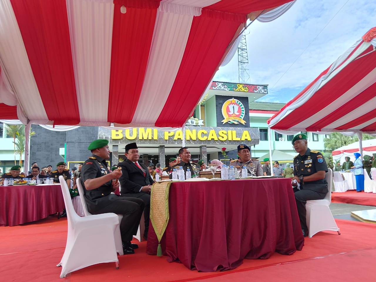 Sertijab Danrem, Wagub Terima Kasih Pilkada Kalteng Berjalan Damai