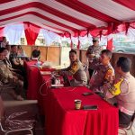 Wakapolres Barsel Tinjau Pos Ops Lilin Telabang