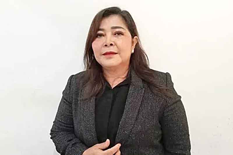 Anggota DPRD Kota Palangka Raya Neni L saat dibincangi