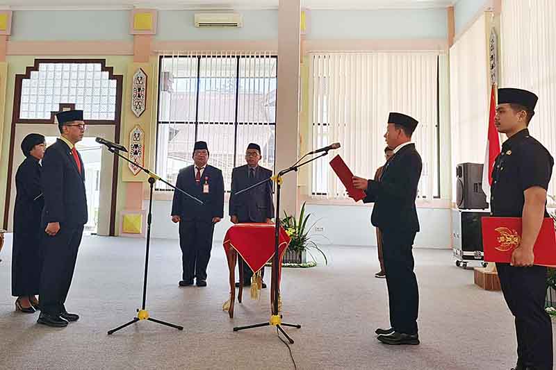 Deddy Ferras Dilantik Jabat Pj. Sekda Katingan