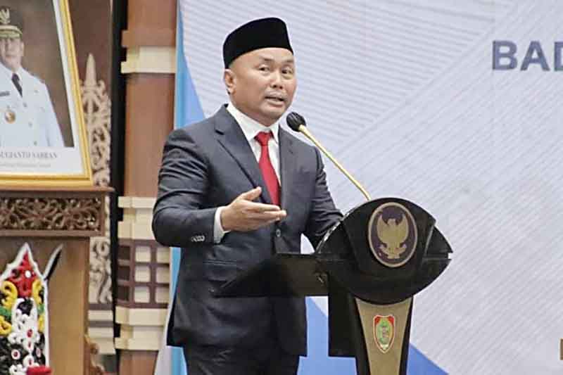Gubernur Kalteng, H Sugianto Sabran sampaikan arahan
