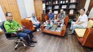 Dinas TPHP Terima Kunker dari Dinas Perkebunan Sulut 