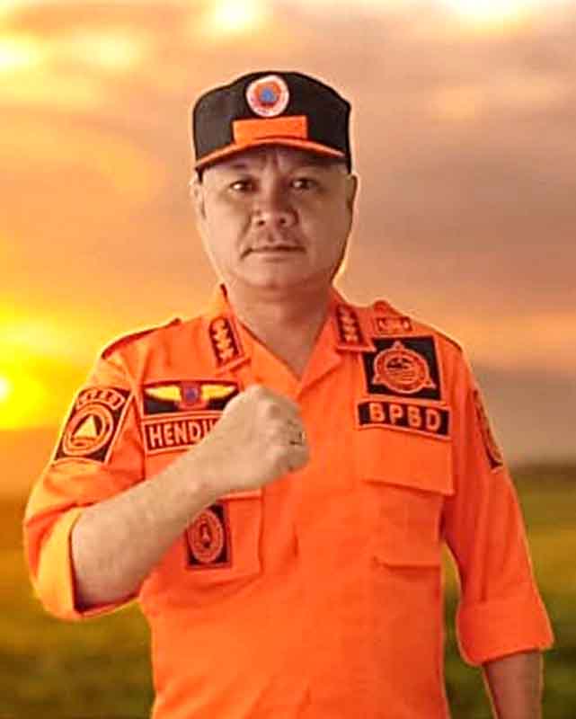 Kepala BPBD Lamandau Hendikel ST