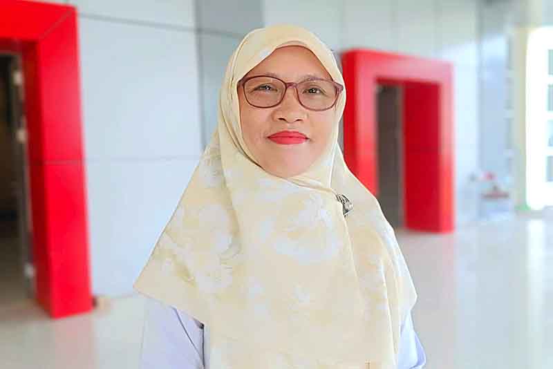 Kepala Dinas Perpustakaan dan kearsipan Daerah Kabupaten Pulang Pisau Sopiyah.