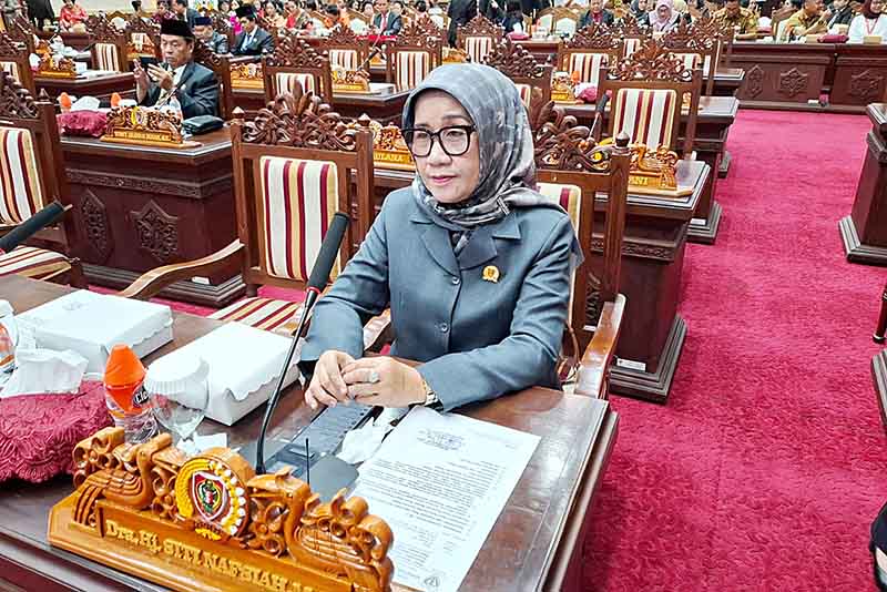 Ketua Komisi II DPRD Kalimantan Tengah, Siti Nafsiah.