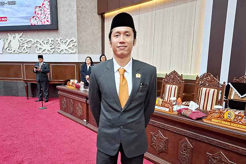 Legislator DPRD Kalimantan Tengah, Okki Maulana.
