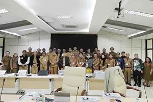 Pj Bupati Paparkan Capaian Kinerja ke Tim Evaluator Itjen Kemendagri